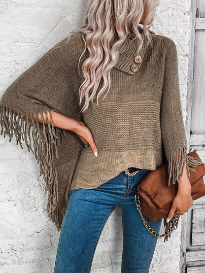 Poncho Bohème Dégradé