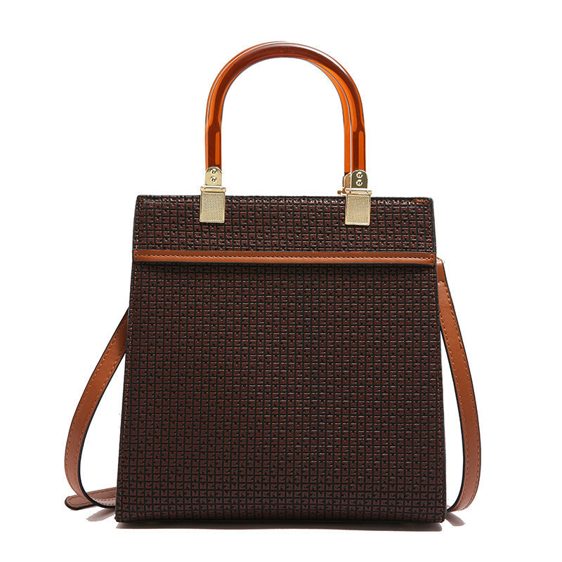 Sac PU Carré Tendance