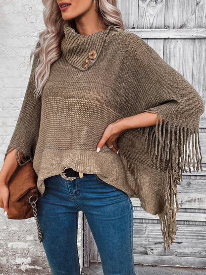 Poncho Bohème Dégradé