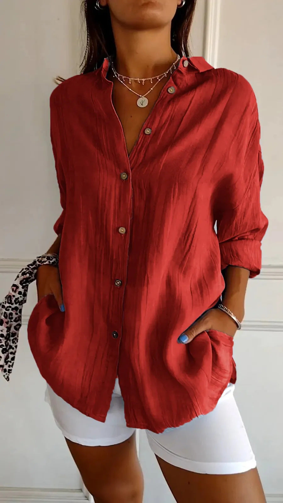 Chemise Tendance – Élégance et Confort au Quotidien !