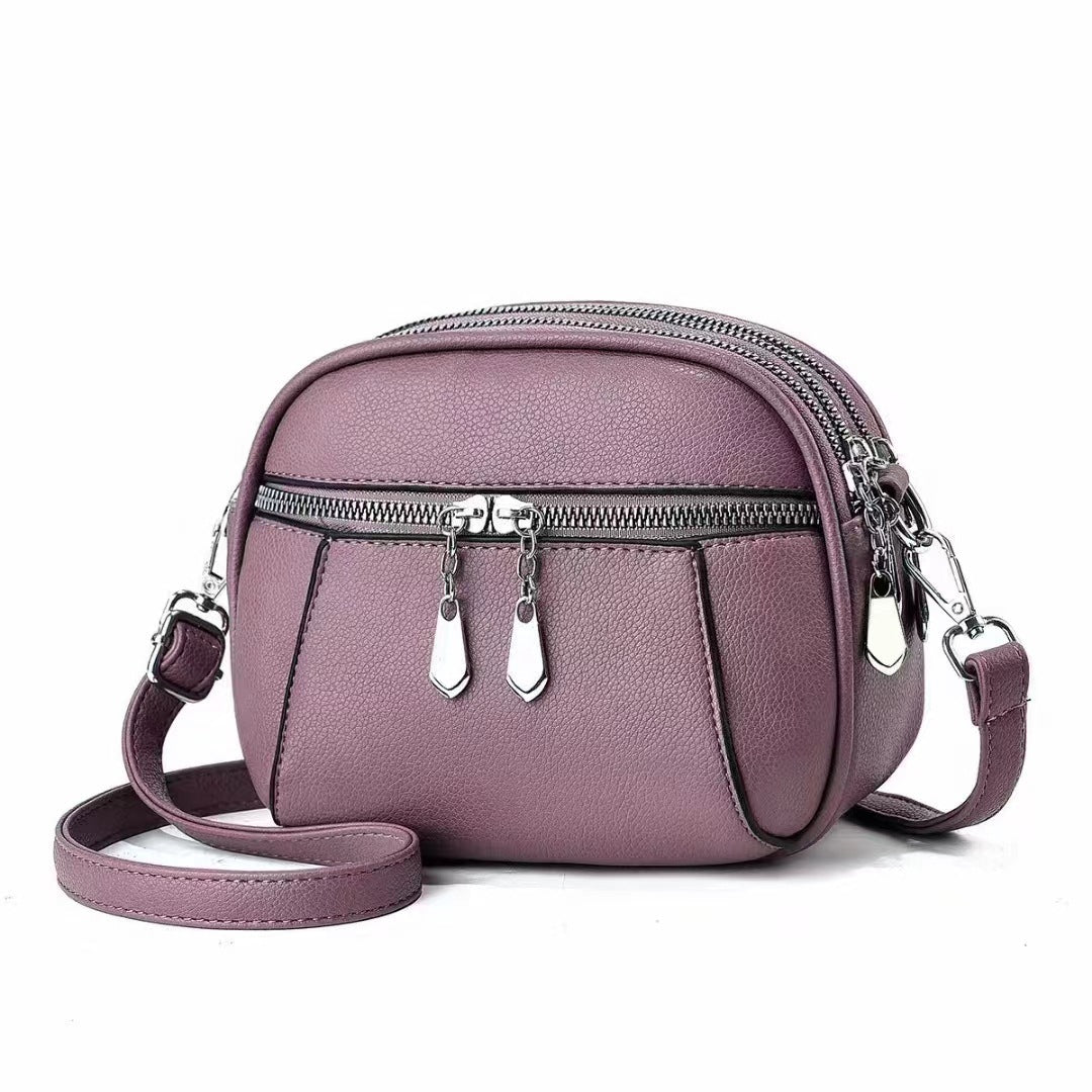Sac à Main Rond Élégant en PU