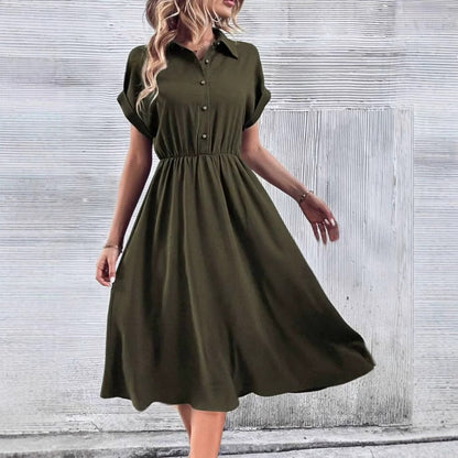 Robe Élégante en Coton – Confort et Style