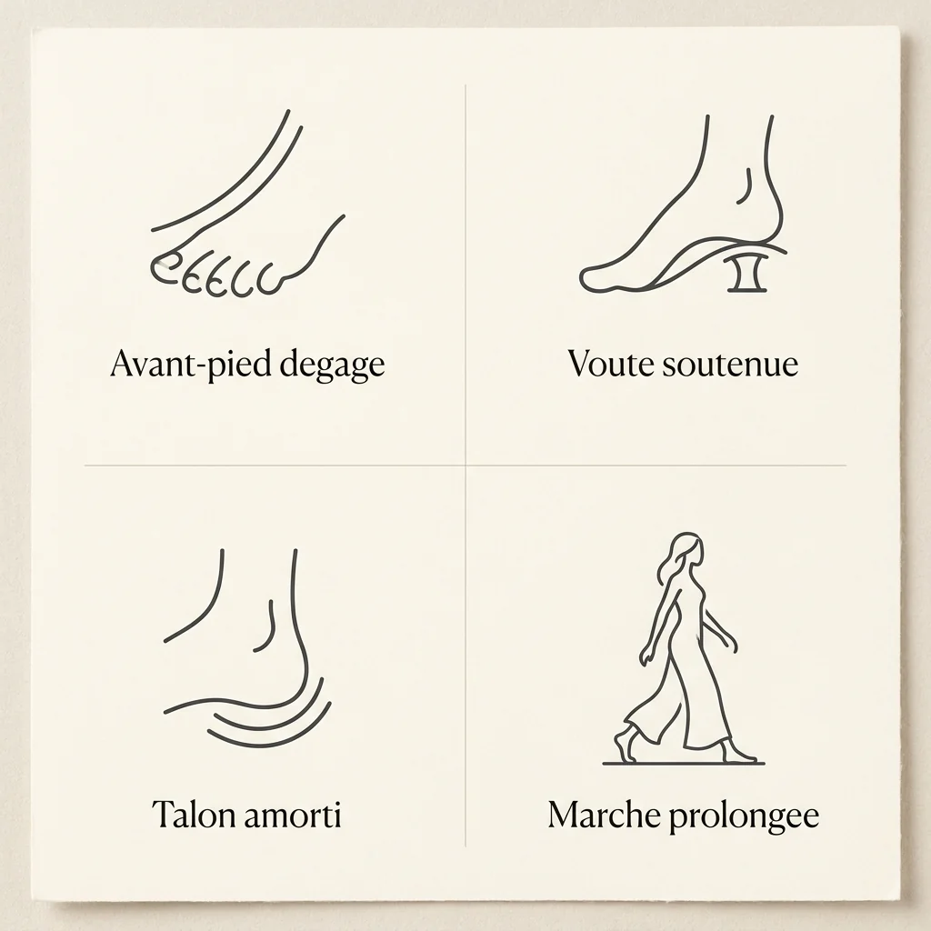 Sandales confortables – Marchez sans fatigue avec élégance